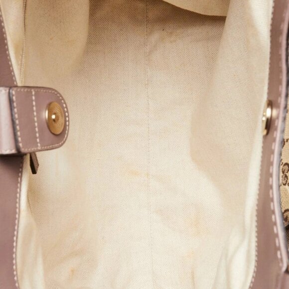 Gucci Beige/Grey GG Canvas Medium Sukey Tote Bag - Picture 10 of 12